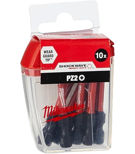Milwaukee 4932430867 Screwdriver Bit Shockwave Gen II PZ2 90